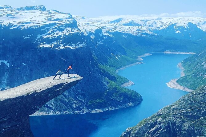 Helicopter Over Trolltunga and Waterfall Sightseeing from Bergen - Skjervefossen brings a quiet start