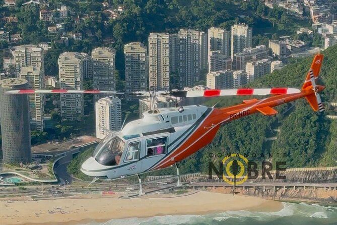 Helicopter Ride in Rio de Janeiro - 30 Minutes by Comandante Nobre - Barra da Tijuca and the first coastal views