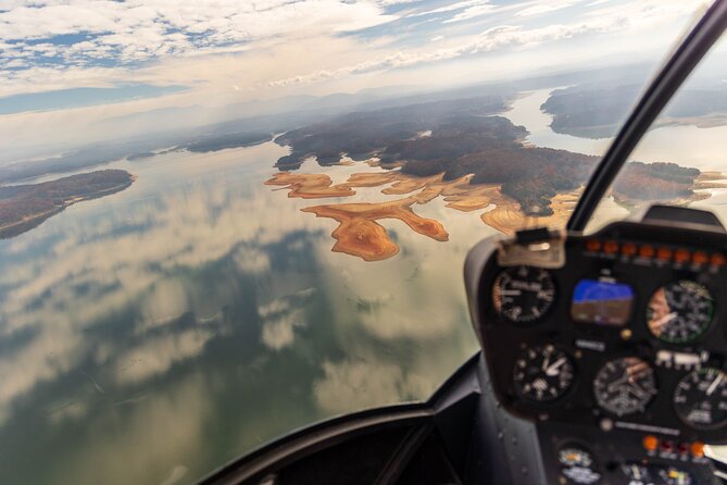Helicopter Ride in Smoky Mountain Sevierville Douglas Lake Tour - Douglas Dam and the wartime story below you