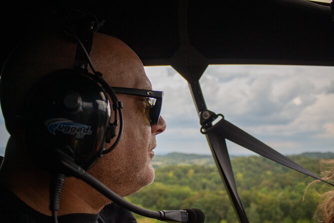 Helicopter Ride in Smoky Mountain Sevierville Great Smoky Tour - Bluff Mountain brings the flight home