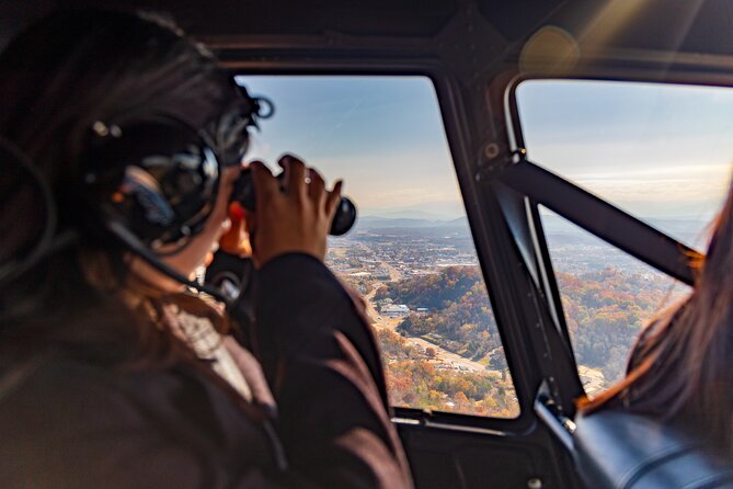 Helicopter Ride in Smoky Mountain Sevierville Mountain Jumper - Flying over the Smokies from Sevierville