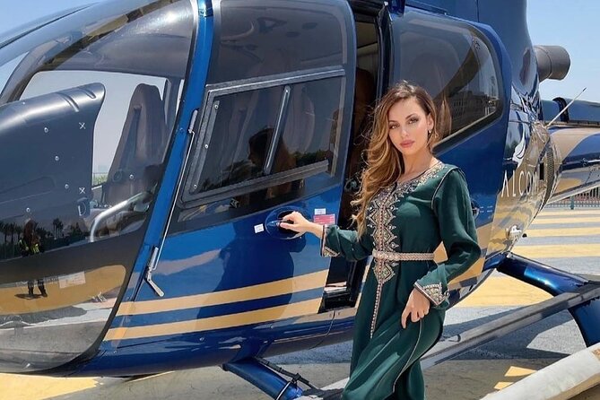 Helicopter Ride Over Dubai Landmarks with Optional Transfers - Bluewaters Island and Ain Dubai