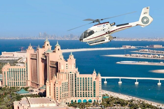 Helicopter Ride Over Dubai Landmarks with Optional Transfers - Dubai Marina, Jumeirah Lake Towers, and Emirates Hills