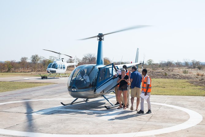 Helicopter Scenic Flight over Victoria Falls 12-13 minutes Flight - Choosing your time of day
