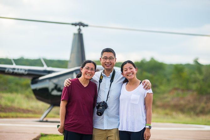 Helicopter Scenic Flight over Victoria Falls 12-13 minutes Flight - Pickup, group size, and practical details