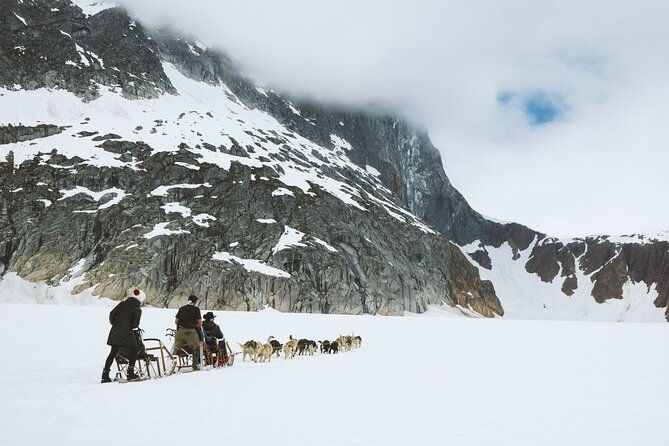 Helicopter To a Dogsledding Experience - The return flight and the value of the views