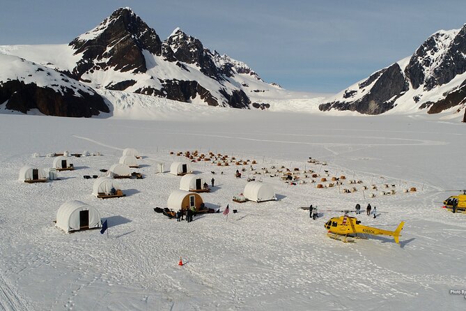Helicopter To a Dogsledding Experience - Weather, scheduling, and the cruise-ship question
