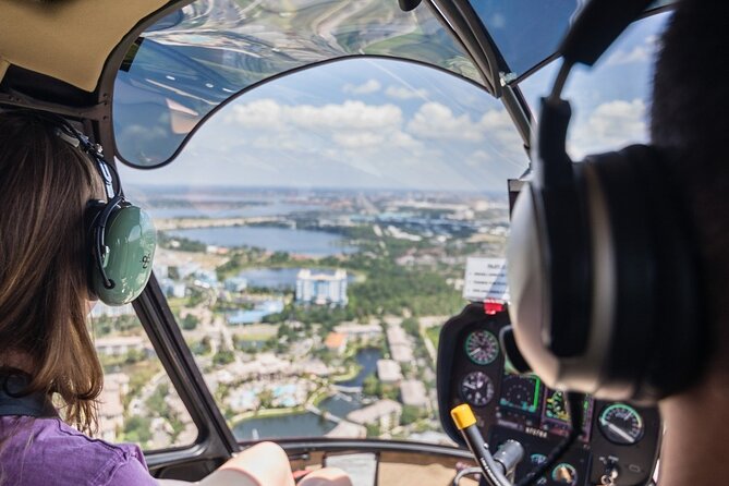 Helicopter Tour Above Orlando's Theme Parks - Seeing Orlando’s Theme Parks as a Giant Map