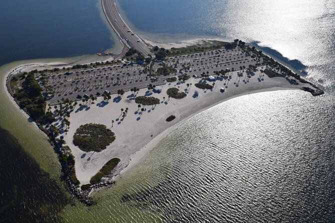 Helicopter Tour in Tarpon Springs, Clearwater Beaches & Caladesi Island - Caladesi Island and the search for gopher tortoises