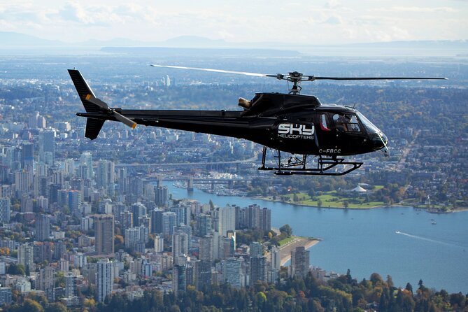 Helicopter Tour of Vancouver City (Depart SKY Hangar) - Why Vancouver works so well from the air
