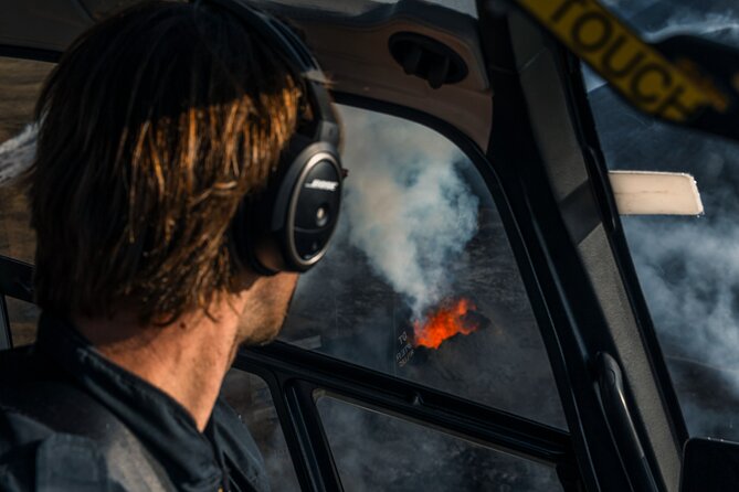 Helicopter Tour Over Iceland’s Reykjanes Volcano Eruption Site - The flight across the Reykjanes Peninsula