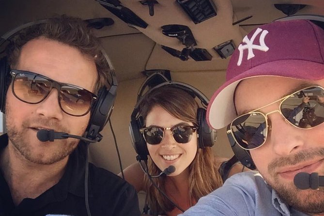 Helicopter Tour Over Montreal - Jacques Cartier Bridge and the river crossing
