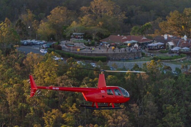 Helicopter Tour - Spicers Peak Lodge - Who will get the most from this outing