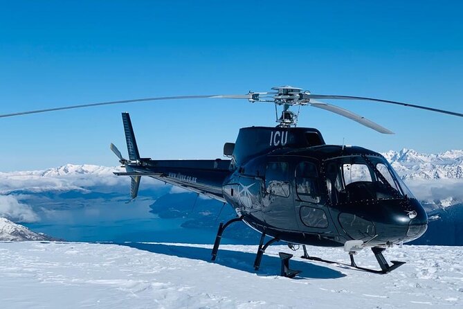 Helicopter Tour with Alpine Snow Landing from Queenstown - Leaving Queenstown Airport for the Southern Lakes