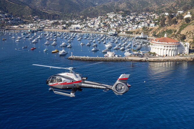 Helicopter Transfer: Long Beach to Catalina Island - Weight limits and seat assignments