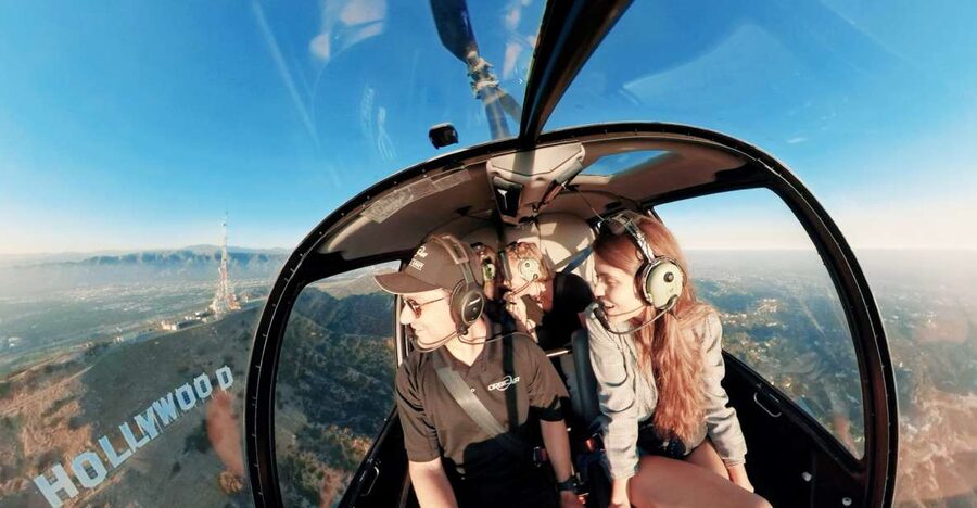 Hollywood & Beverly Hills Celebrity Helicopter Tour - Seeing Hollywood without the traffic