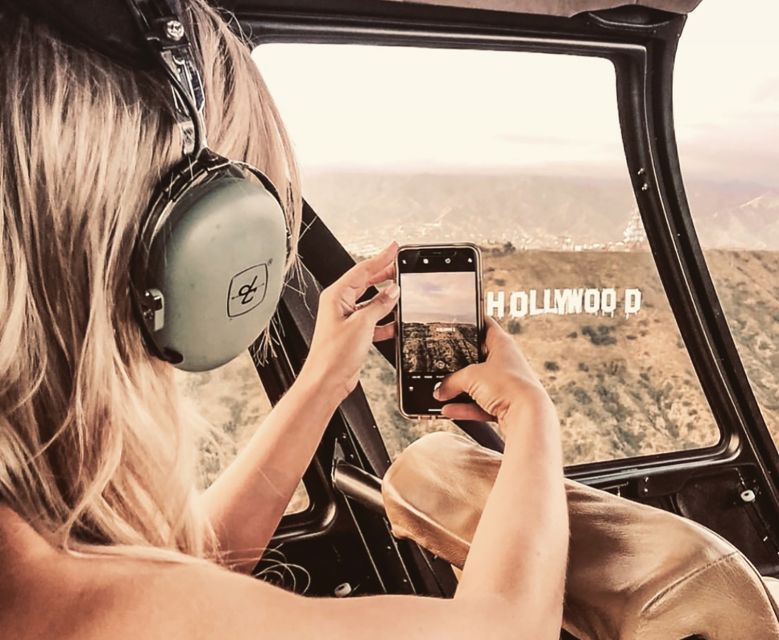 Hollywood Sign & Universal Studios Helicopter Tour - Key points at a glance