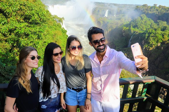 Iguassu Falls Brazilian Side: Macuco Safari, Helicopter Flight and Bird Park - The 10-minute helicopter flight puts the falls in scale