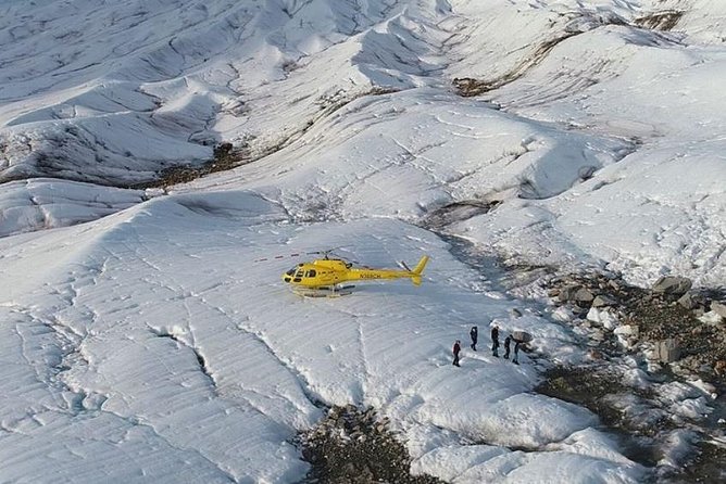 Juneau Shore Excursion: Helicopter Tour and Guided Icefield Walk - Flying from Juneau toward Herbert Glacier