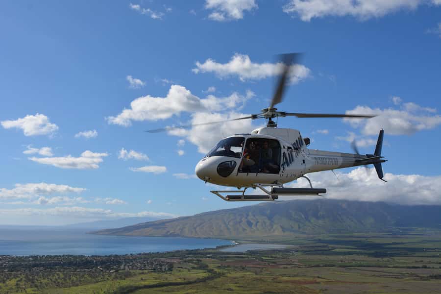 Kahului: Doors-off West Maui and Molokai Helicopter Tour - From Kahului Heliport over West Maui