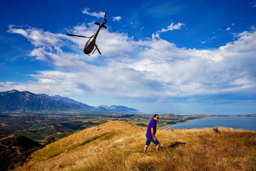 Kaikōura: 45-Minute Whale Watching Helicopter Tour - What the small group means for you