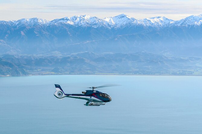 Kaikoura Helicopters Extended Whale Watch - Kaikōura from above