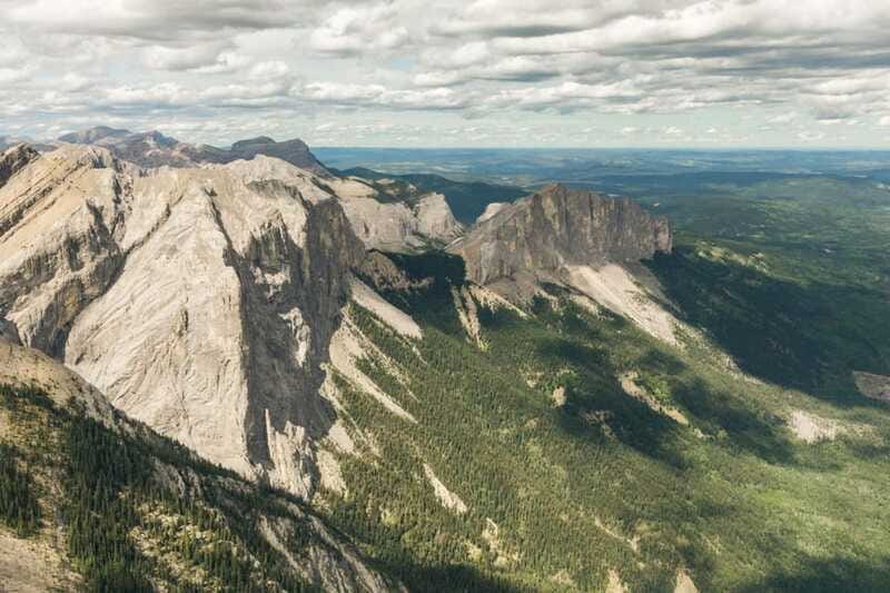 Kananaskis: 20 Minute "Warrior lookout" Helicopter Tour - Following Mt McDougall toward Nakiska