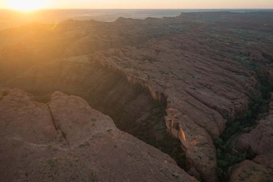 Kings Canyon: Helicopter Flyover - The lift-off at Kings Canyon Resort