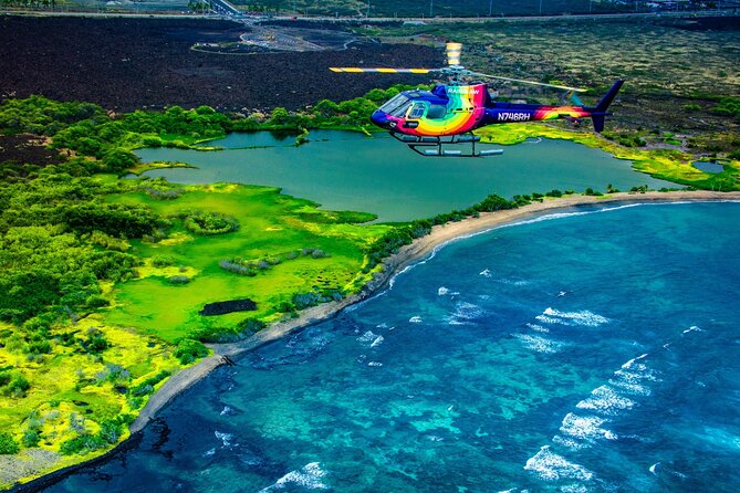 Kona Coast Hualalai Volcano-60Min Helicopter Tour-Door Off or On - Coffee farms and Kealakekua Bay