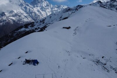 Landing Annapurna Base Camp by Helicopter Tour from Pokhara
