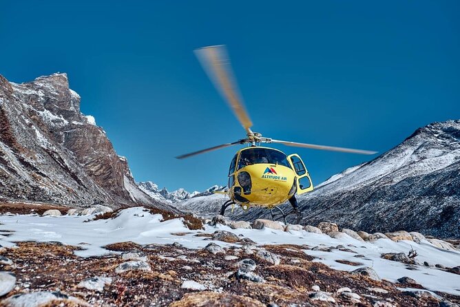 Landing Everest Base Camp and Gokyo Lake by Helicopter Day Tour - What $1,999 includes, and what it does not