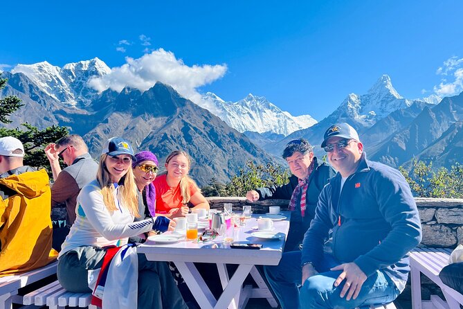 Landing Everest Base Camp and Gokyo Lake by Helicopter Day Tour - The flight over hills, villages, and high peaks