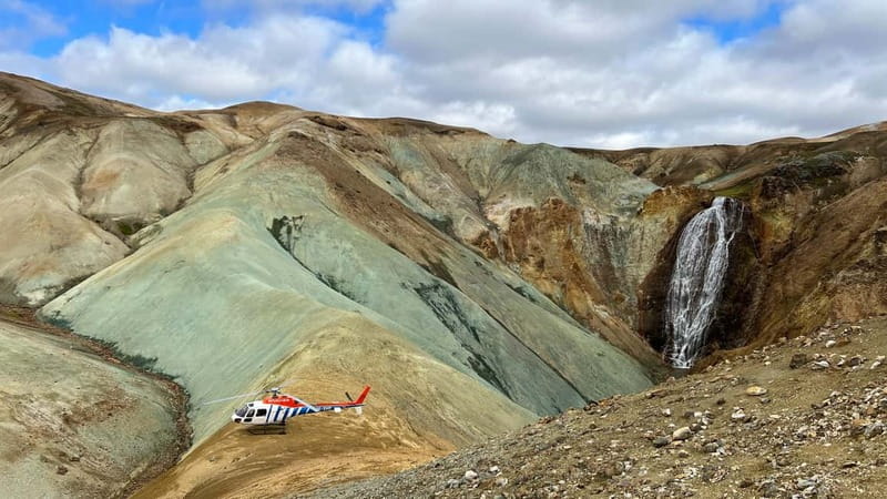 Landmannalaugar: Helicopter tour with 3 Landings - Þingvellir from the air: Iceland’s great rift
