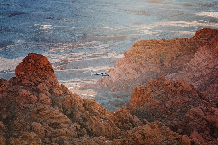 Las Vegas: Grand Canyon Heli Tour and Valley of Fire Landing - Why this helicopter route is different