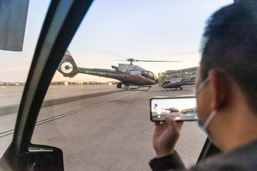 Las Vegas: Helicopter Night Flight over the Strip - What the food option adds
