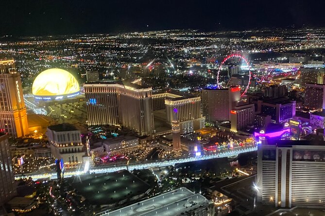 Las Vegas Helicopter Night Strip Flight Tour with Optional Dinner - The optional dinner plans at Bonefish Grill and Pampas