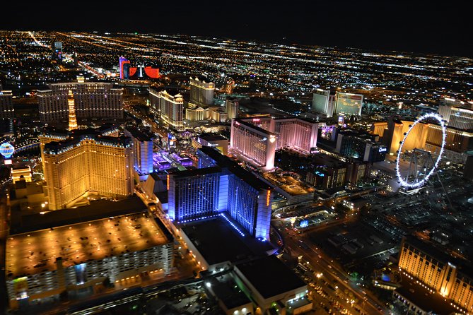 Las Vegas Helicopter Night Strip Flight Tour with Optional Dinner - How long the evening really feels