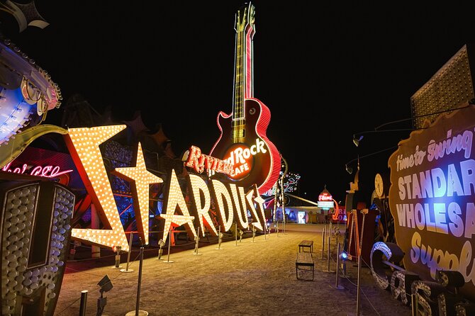 Las Vegas Night Flight by Helicopter with Neon Museum Admission - What you see during the 10 to 12 minute flight