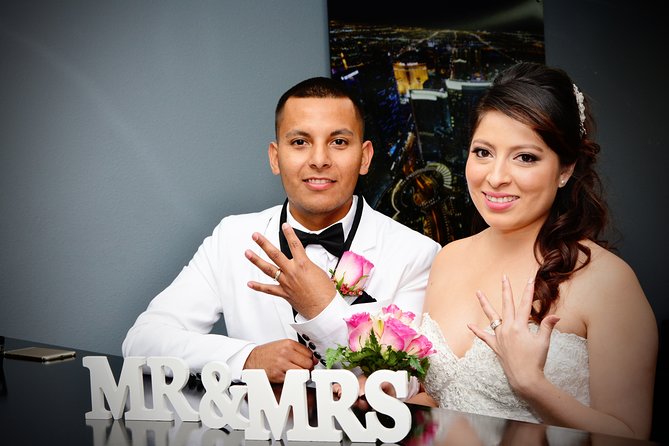 Las Vegas Night Flight Helicopter Wedding Ceremony - Marriage license and legal planning