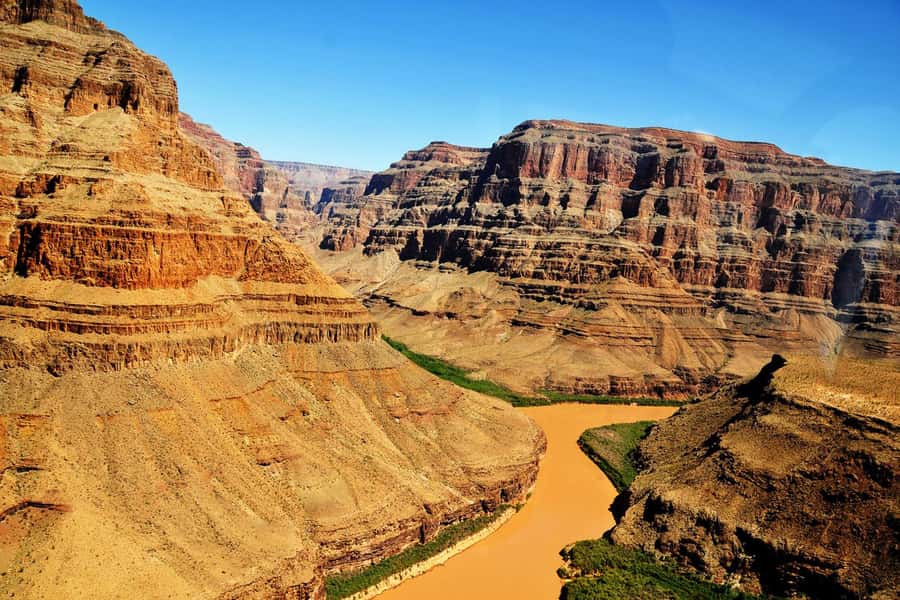 Las Vegas: West Grand Canyon Helicopter Ticket with Transfer - Leaving Las Vegas Over Lake Mead and Hoover Dam