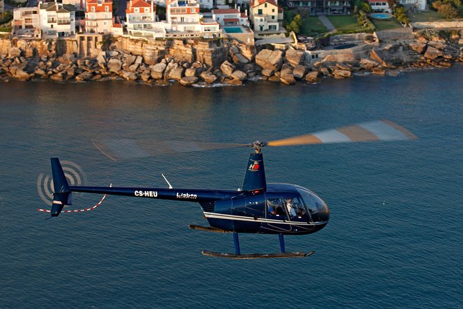 Lisbon: Helicopter Tour over Cascais & Cabo da Roca - Oeiras and Carcavelos Beach from above