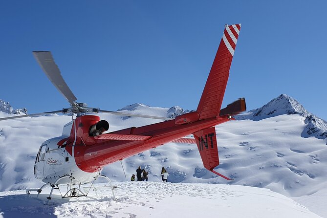 Lord of the Rings and Glacier Helicopter Tour - A second alpine landing and the Redhorn Pass