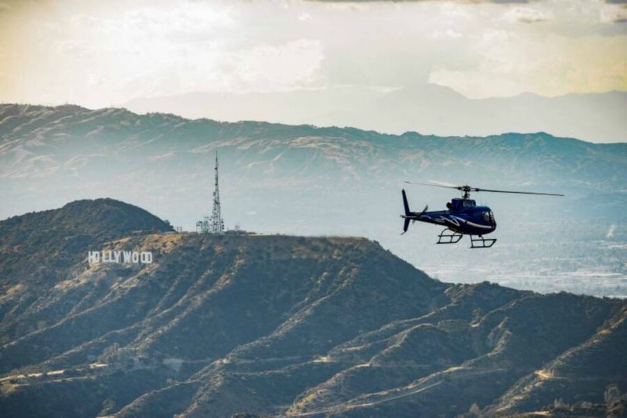 Los Angeles Helicopter Tour & Malibu Mountaintop Landing - The Malibu mountaintop landing