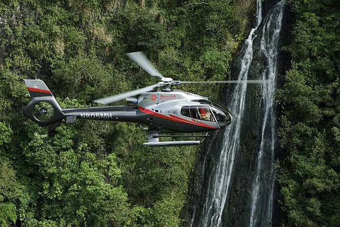 Luxury Helicopter Experience with Hana Rainforest Landing - The North Coast in about 40 minutes