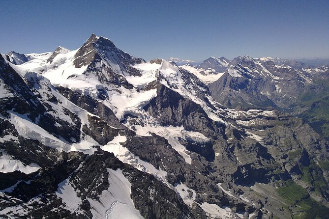 Matterhorn helicopter tour - longest scenic flight from Bern over the Swiss Alps - The Matterhorn from every side