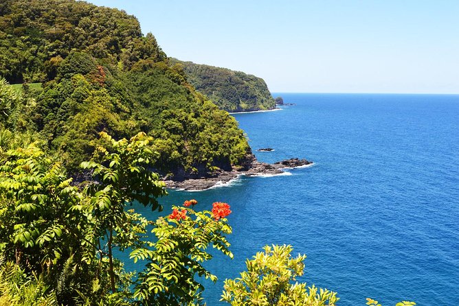 Maui: Road to Hana Luxury Limo-Van Tour with Helicopter Flight - A Pacific Rim lunch by the water