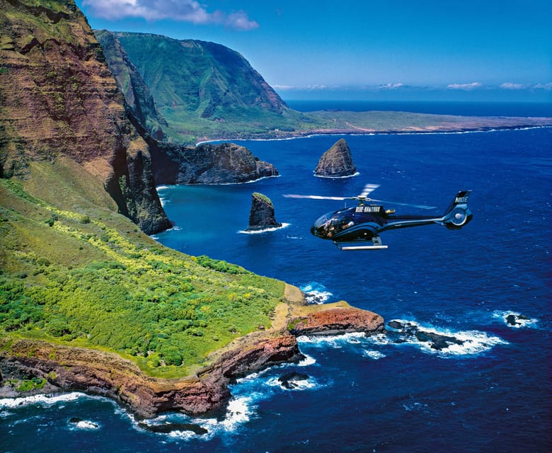 Maui: Waterfalls of West Maui and Molokai Helicopter Tour - Over Waihee and the knife-edged West Maui Mountains