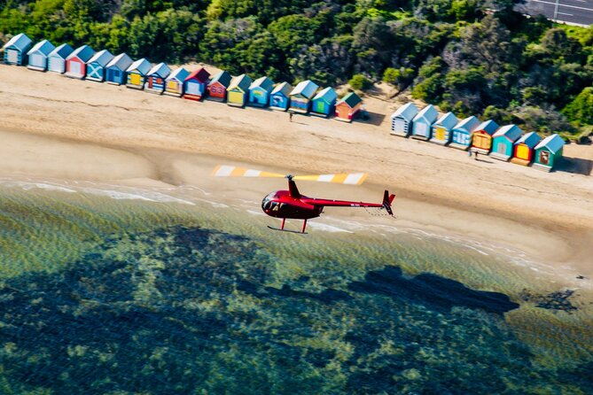 Melbourne City & Brighton Beach Boxes Helicopter Tour - What the Melbourne helicopter route actually covers
