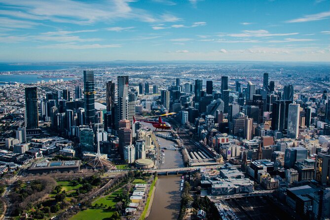 Melbourne City Scenic Helicopter Ride - Eureka Skydeck and the central city