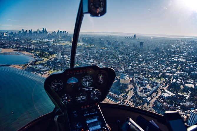 Melbourne City Scenic Helicopter Ride - Docklands and the Melbourne Star from above